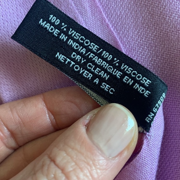 Jones new york super soft scarf/wrap orchid/lavender color - Picture 4 of 6